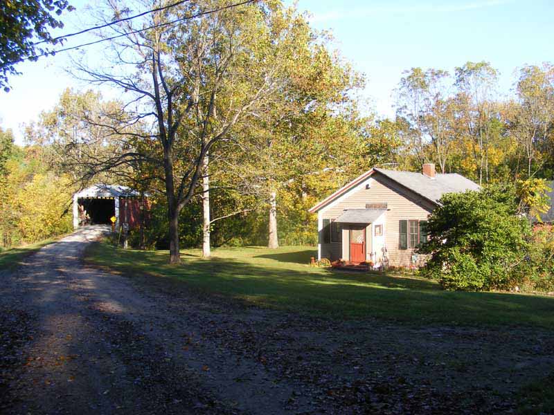 Wilkins Bridge guesthouse located next to the Wilkins Mill Covered Bridge