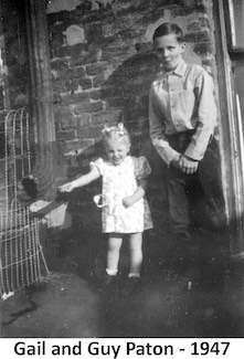 Gail and Guy Paton in fall 1947