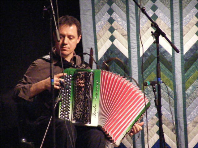 Stas Venglevski playing his Bayan