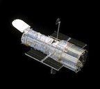 Image of Hubble in space