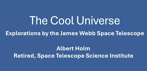 Title page. The Cool Universe